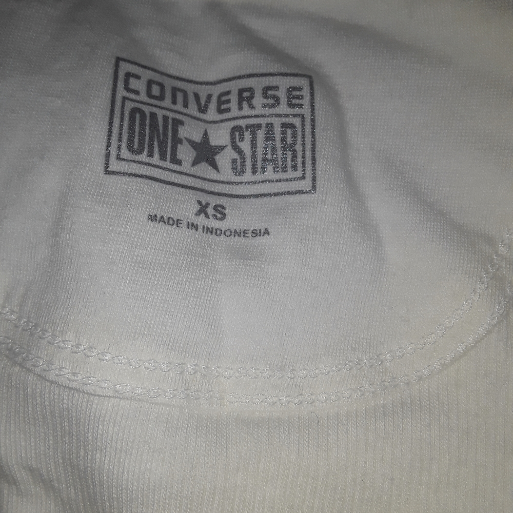 2 Converse Tank Tops Gray and white XS